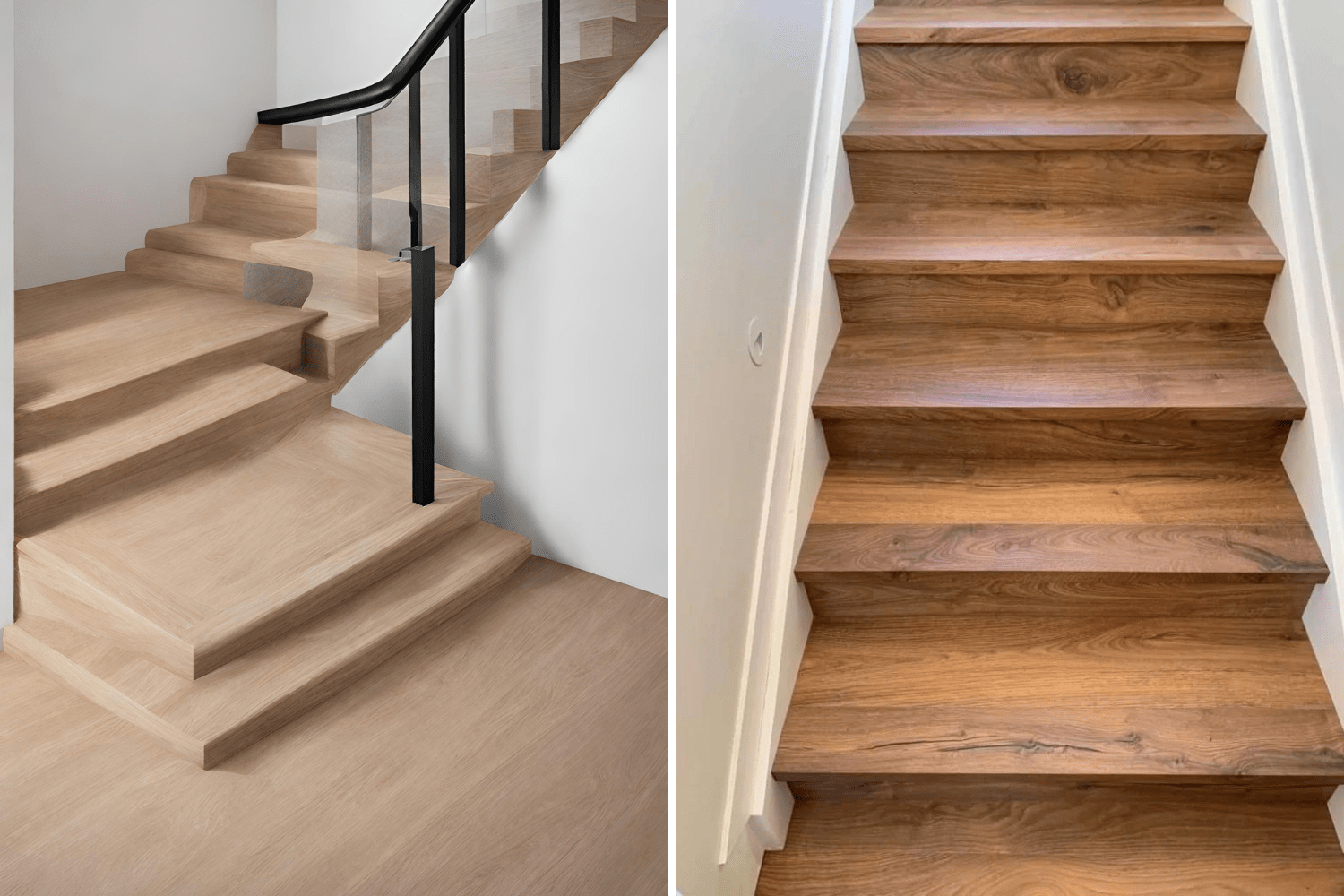 Flush vs. Square Edge Bullnose for Stairs