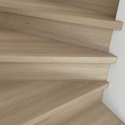 Hybrid Flooring On Stairs